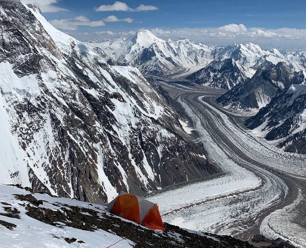 Camp 3 on the Abruzzi Spur of K2
