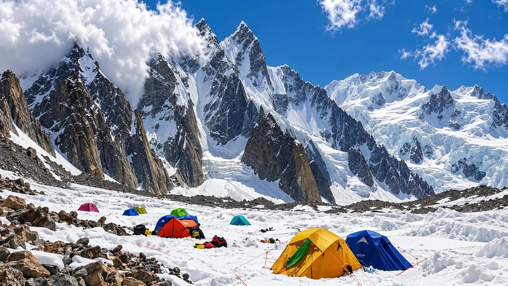 K2 Base Camp trek 2027 Pakistan Karakoram moraine